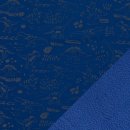 reflektierender Nano - Softshell mit Dinos, Sakura, blau,...