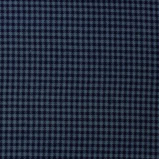 Maverick, angerauhter Flanell mit Karo - Muster, blau, 149259, 145g/m²