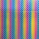 Rainbow Tüll mit Farbverlauf, 999999, 45g/m²