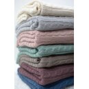 Baumwollstrick Sophie mit Zopfmuster, altrosa, B-Ware,...