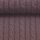 Baumwollstrick Sophie mit Zopfmuster, beere, 645, 515g/m²