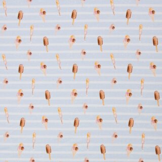 Küstenliebe by Christiane Zielinski, Jersey, Eis am Stiel, 200251, RESTSTÜCK 1,15m
