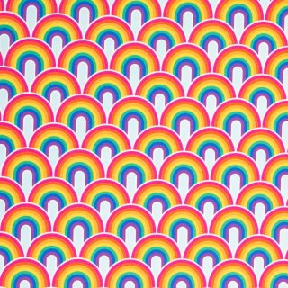 Rainbows by lycklig design, Jersey, regenbogen, 253252, 200g/m²