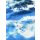 Tie Dye by lycklig design, Double Slub Musselin, blau, 100254, 165g/m²