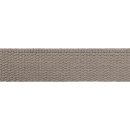 Gurtband, 3cm, grau/schlamm, Baumwolle, 199549 004