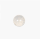 Baumwoll/Polyesterknopf Recycelt , 2-Loch, 12mm creme, 454136012001401