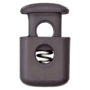 Kordelstopper, Durchhlass 9mm, dunkelgrau, 0500811  78