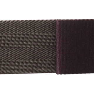 Gurtband mit Fischgrätmuster, grau/lila, 4cm 7411  62
