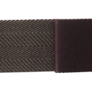 Gurtband mit Fischgrätmuster, grau/lila, 4cm 7411  62