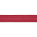 Schrägband uni 20mm, 7500 dunkelrot 50