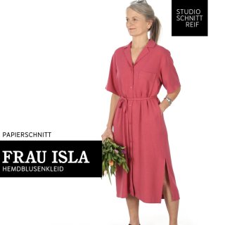 FRAU ISLA • Kleid, PAPIERSCHNITT, Gr. XS-XXL, Studio Schnittreif