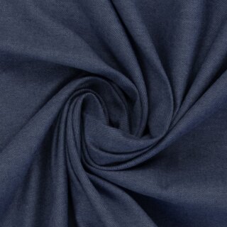Hudson, angerauhter Melange Flanell, jeansblau, 1744, 145g/m²