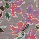 Levia grau, Viskosejersey mit Blumenmuster, 100182, 180g/m&sup2;, Restst&uuml;ck 70cm