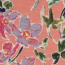 Levia rosa, Viskosejersey mit Blumenmuster, 100421, 180g/m², RESTSTÜCK 50 cm