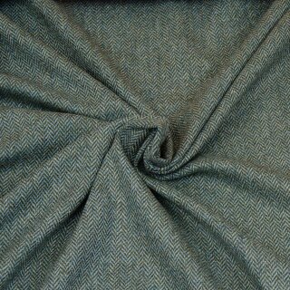 Tweed Paula mit Fischgrätmuster, Hilco, B4110/78, RESTSTÜCK 1,15m