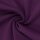 kuschelig gerauhter Sweat Hanni,  648, Pflaume, 350g/m²