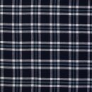 Yukon, angerauhter Flanell mit Karo - Muster, blau,...