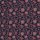 Retro Flowers by Emjo Design, Blumen blau/rot, Canvas, 638596, 230g/m²