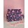 Retro Flowers by Emjo Design, Blumen blau/rot, Canvas, 638596, 230g/m²