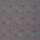 Retro Flowers by Emjo Design, Blumen rot/mint, Canvas, 638263, 230g/m²