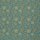 Retro Flowers by Emjo Design, Blumen ocker/mint, Canvas, 315263, 230g/m²