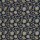 Retro Flowers by Emjo Design, Blumen ocker/blau, Canvas, 315596, 230g/m²