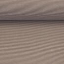 Streifenjersey sand/schlamm, 672675, Bella, Baumwolle, Swafing, 220g/m²