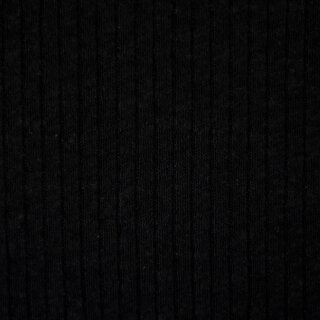 leichter Leinen-Baumwolljersey schwarz, 299, Entrup,125g/m²