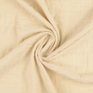 Vintage Gauze uni natur/creme, 2103685004, 205g/m²
