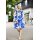 Ombre Blue, Baumwollwebware, blau, Hilco, H 8931/1, Fashion Trends