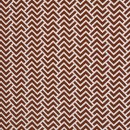 Canvas mit Zackenmuster, cognac, 810715, Mona, 230g/m²