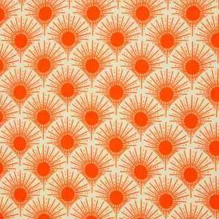 Bright by Käselotti, natur/orange, Double Slub Musselin, 100425, 165g/m²