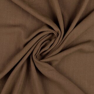 Viskose - Leinen, uni dunkelbraun, 2006056007, 220g/m²