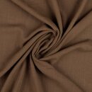 Viskose - Leinen, uni dunkelbraun, 2006056007, 220g/m²