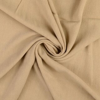 Viskose - Leinen, uni beige, 2006057006, 220g/m²
