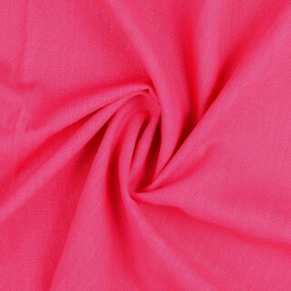 Leinen uni gewaschen, pink, 2000295018, 230g/m²