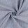 Leinen-Baumwoll Druck mit schmalen Streifen, blau, 2004355027, 176g/m²