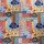 Popelin Maui, BW-Webware, Fische/Patch, 7007, 115g/m²