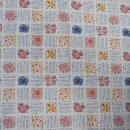 Popelin Maui, BW-Webware, Blumen, 7006, 115g/m²