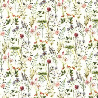 Westfalenstoffe, Florenz, Blumenwiese, BW-Druck 010502129, 150g/m²