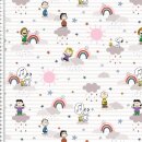 Peanuts - Stretchjersey, Rain, GOTS zertifiziert,...