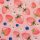 Fruits, Erdbeeren rosa, BW-Webware, 397431, 130g/m²