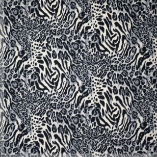 Tiger Skin, BW-Webware, 923400, schwarz/grau/natur, 120 g/m²