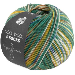 Cool Wool 4 Socks Print III  by Tanja Steinbach, Lana Grossa, 100g, ca. 420m Lauflänge