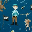 Ahoi by Mrs Mint design, Piraten Baumwolljersey, 805748,...