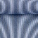 Jeans mit feinen Streifen, Emden, blau/weiß, 744010, 230g/m²