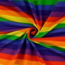 Baumwolljersey mit Streifen, Regenbogen, 2040660009,...