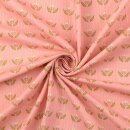 Cotton Vintage Druck, Blümchen rosa, 2120920012,...