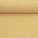 Ringelbündchen Stella, goldgelb, 314011, 240g/m²