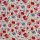Double Gauze/Musselin mit Blumenmuster, 224011, 130g/m²